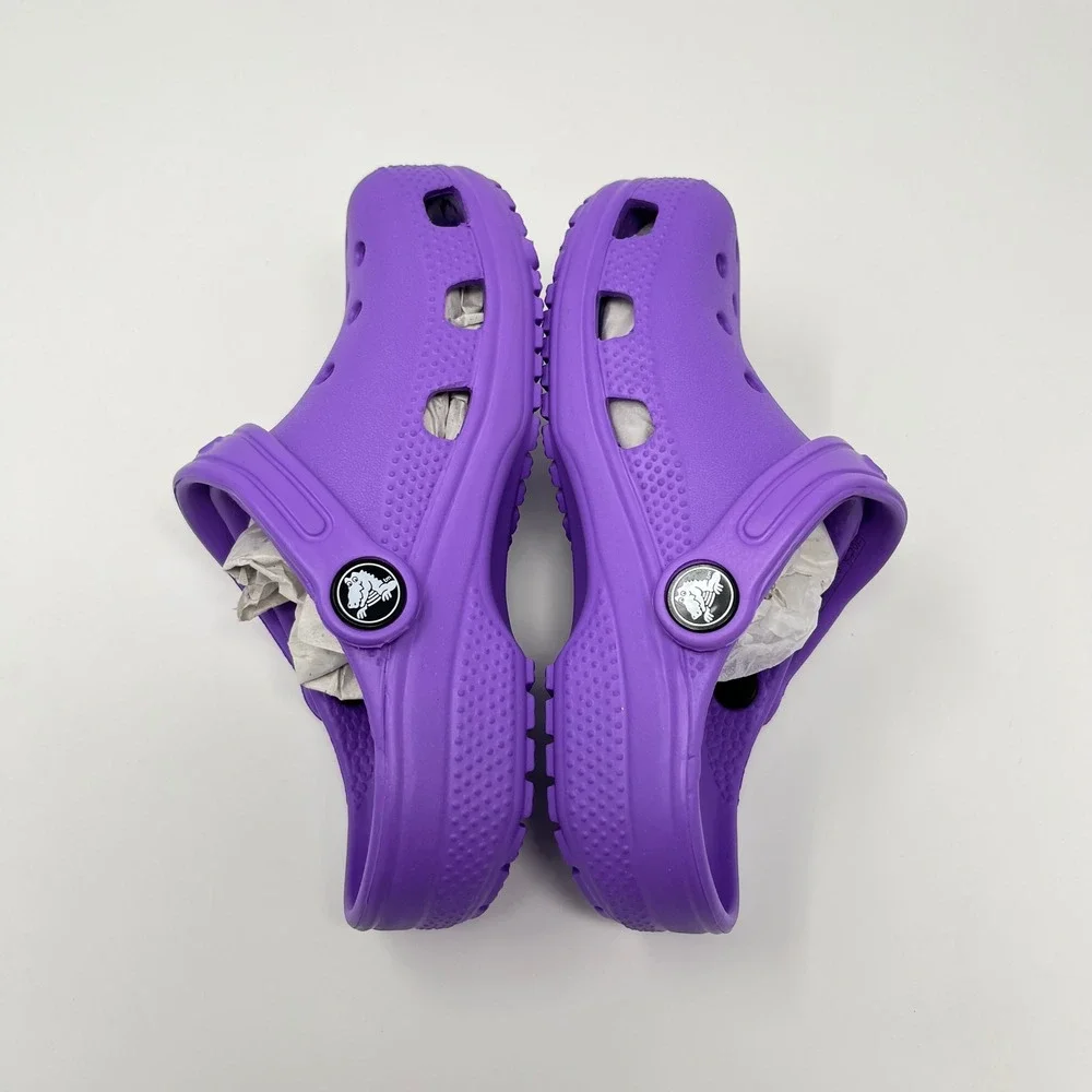 Crocs Classic Clog Size C11 Purple Kids Slip On Water Shoes Sandals